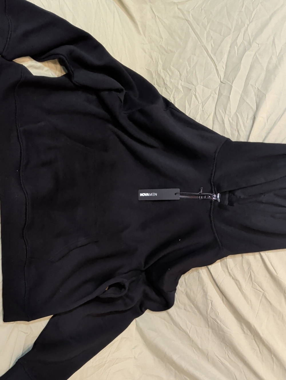 Men's zip-up hoodie